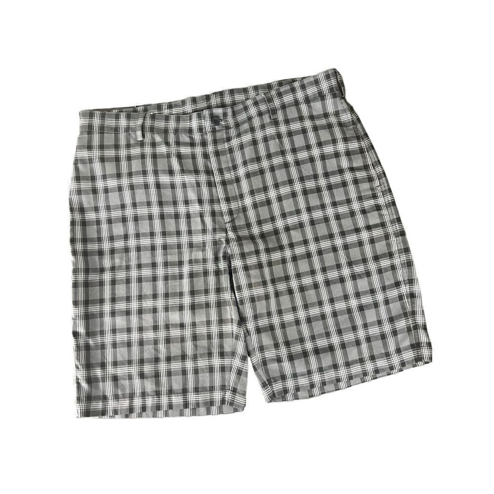 Ping Gray Plaid Sensorcool Golf Shorts‎ Size 38